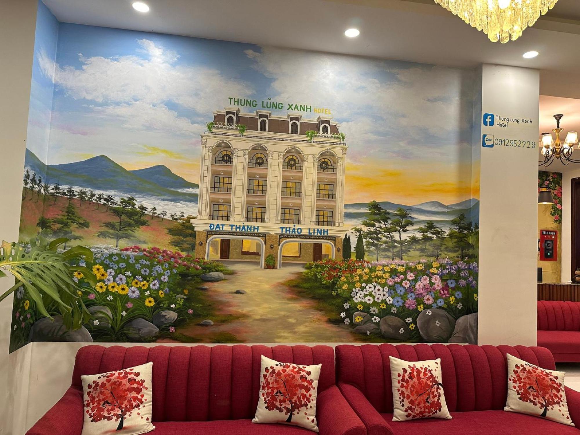 Thung Lung Xanh Tqk Hotel Dalat Luaran gambar